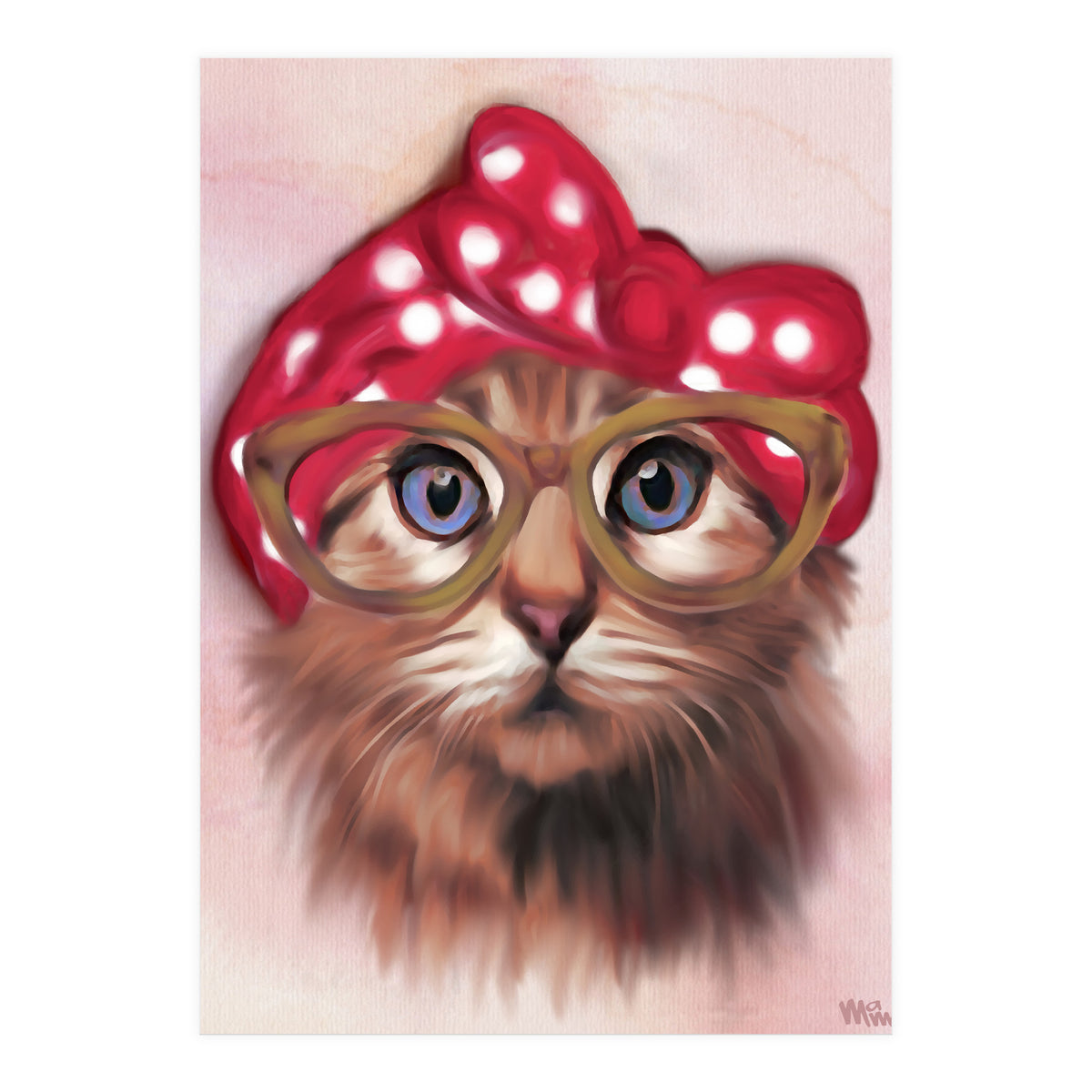 Pinup Cat (Print Only)