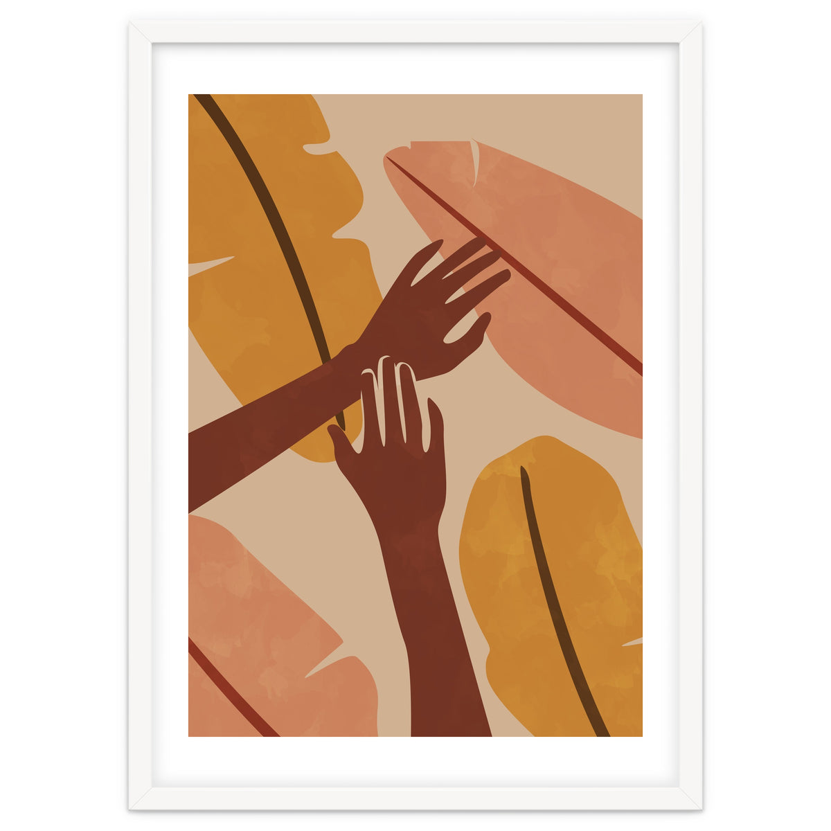 Banana Leaf Tropical Boho