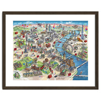 London Map Illustration