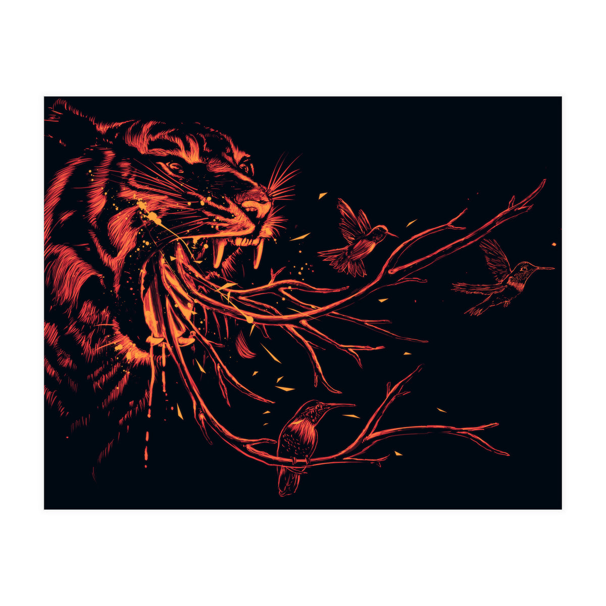 Humming (Print Only)