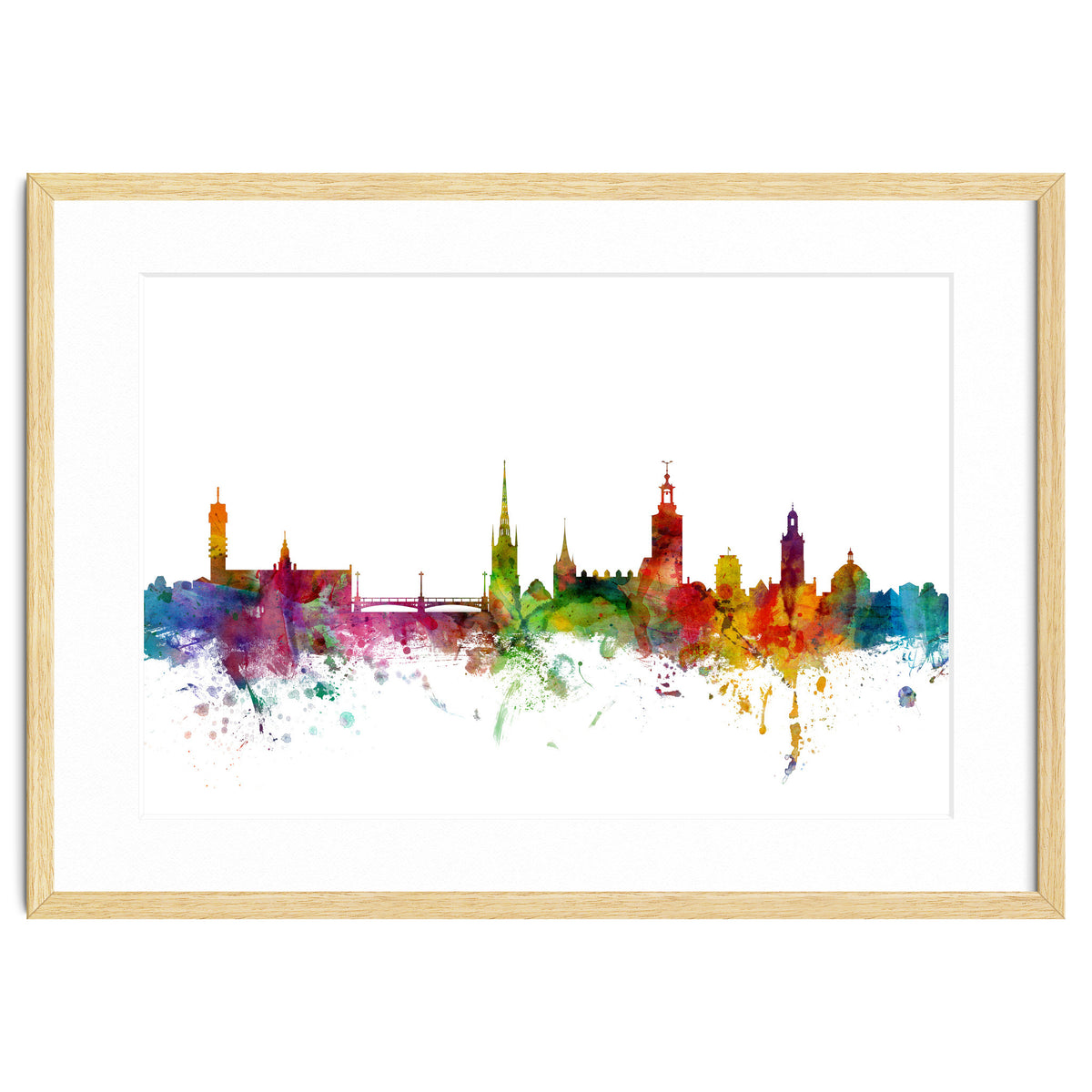 Stockholm Sweden Skyline