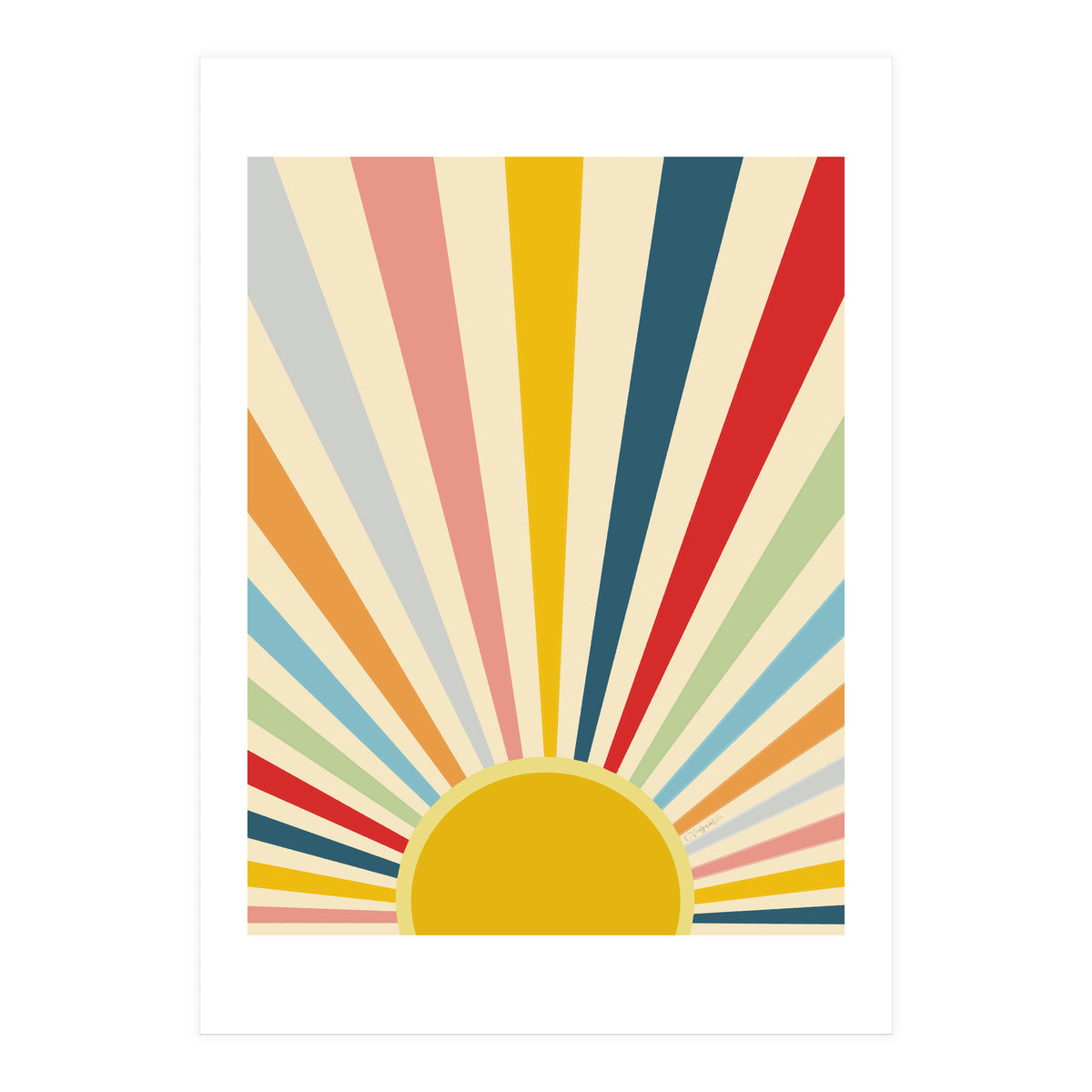 Sun Shines Inside You (Print Only)
