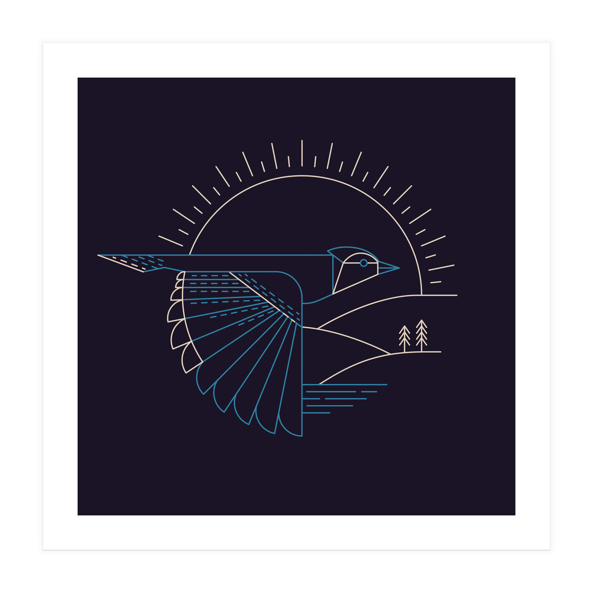 Blue Jay (Print Only)