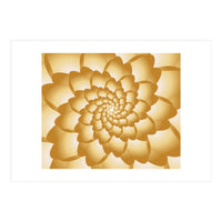 Flower Swirl Pattern (Print Only)