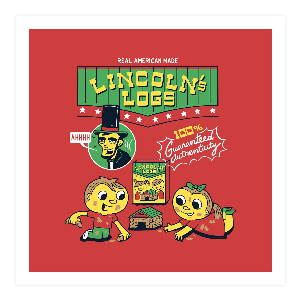 Lincoln Logs (Print Only)