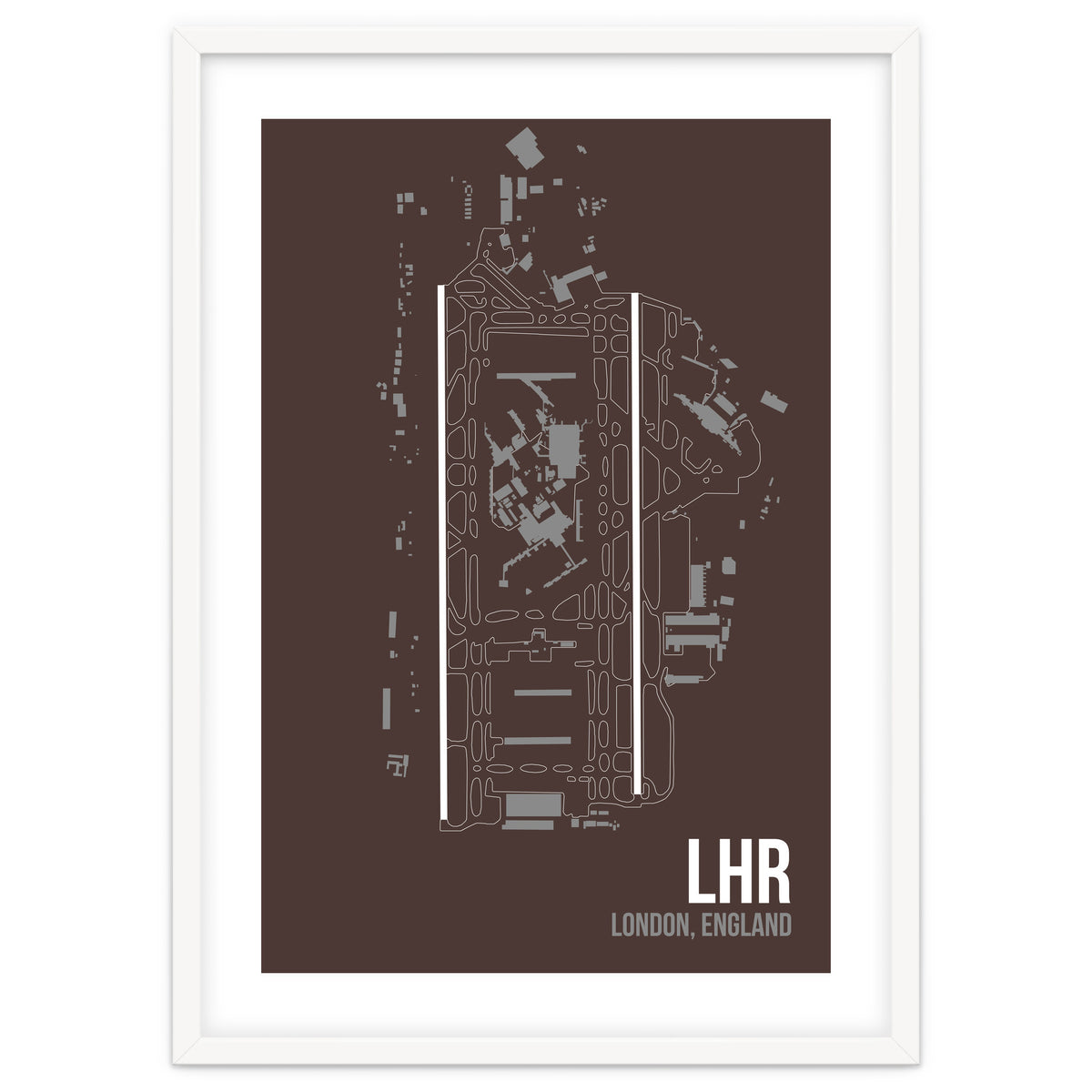 London Heathrow Airport Layout
