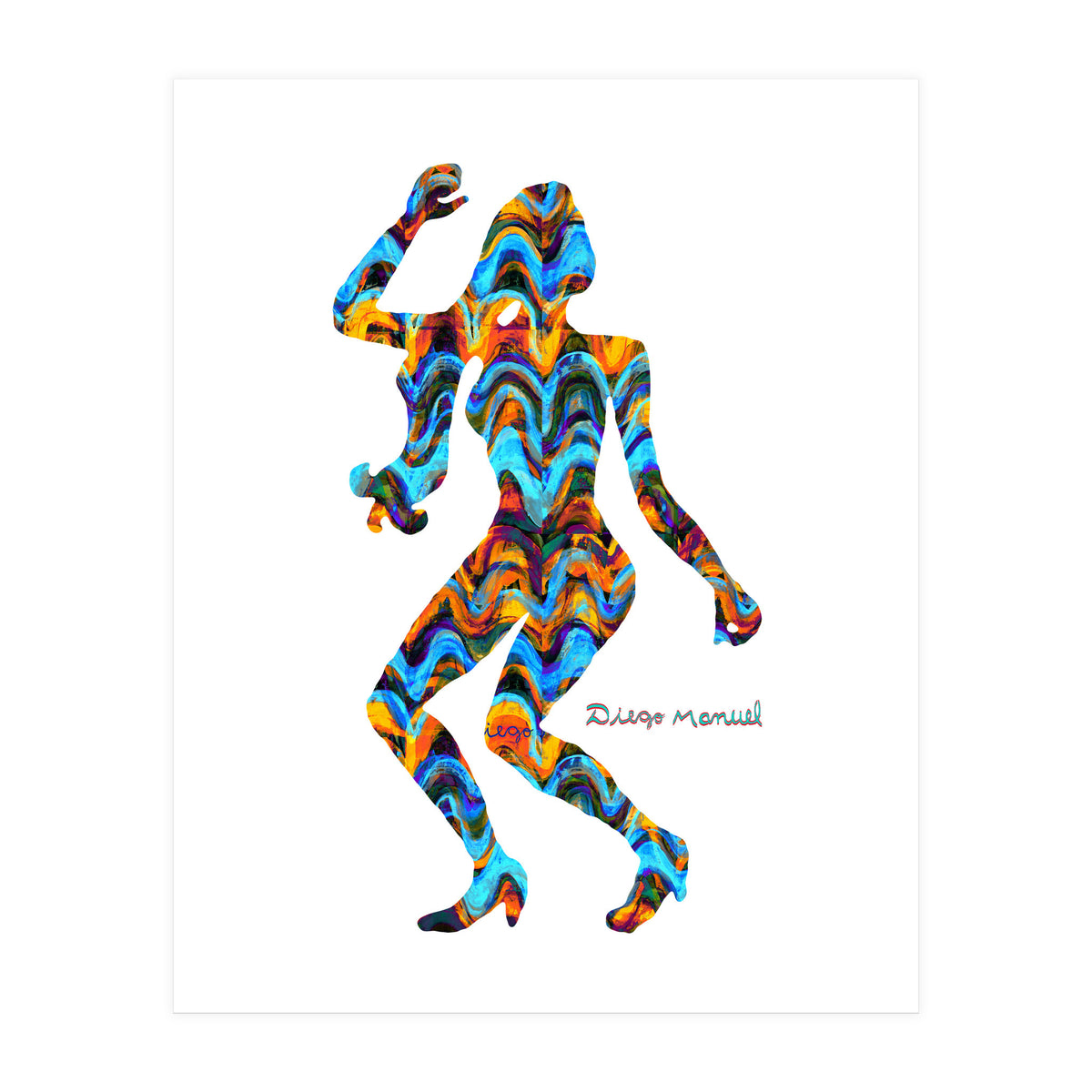 Dance Girl B 8 (Print Only)