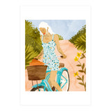 Biking In The Woods (Print Only) thumbnail