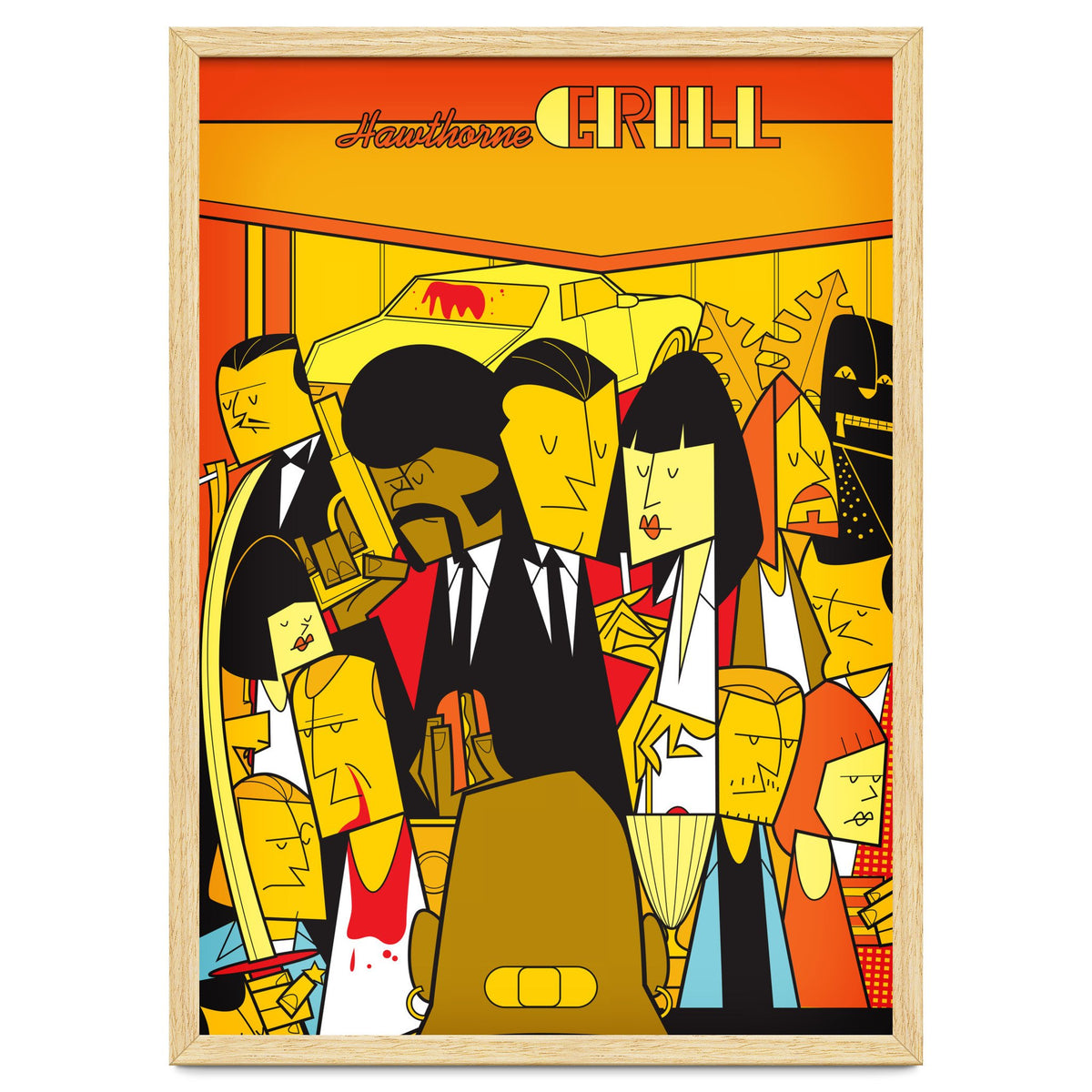 Pulp Fiction Alternative Movie Poster