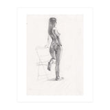 Erotic Sketch Drawing Art (Print Only) thumbnail