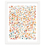Tan Terrazzo | Eclectic Quirky Confetti Painting | Celebration Colorful Boho Happy Party Graphic thumbnail