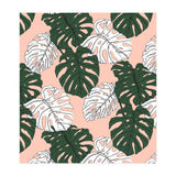 Hand drawing monstera pastel color (Print Only) thumbnail