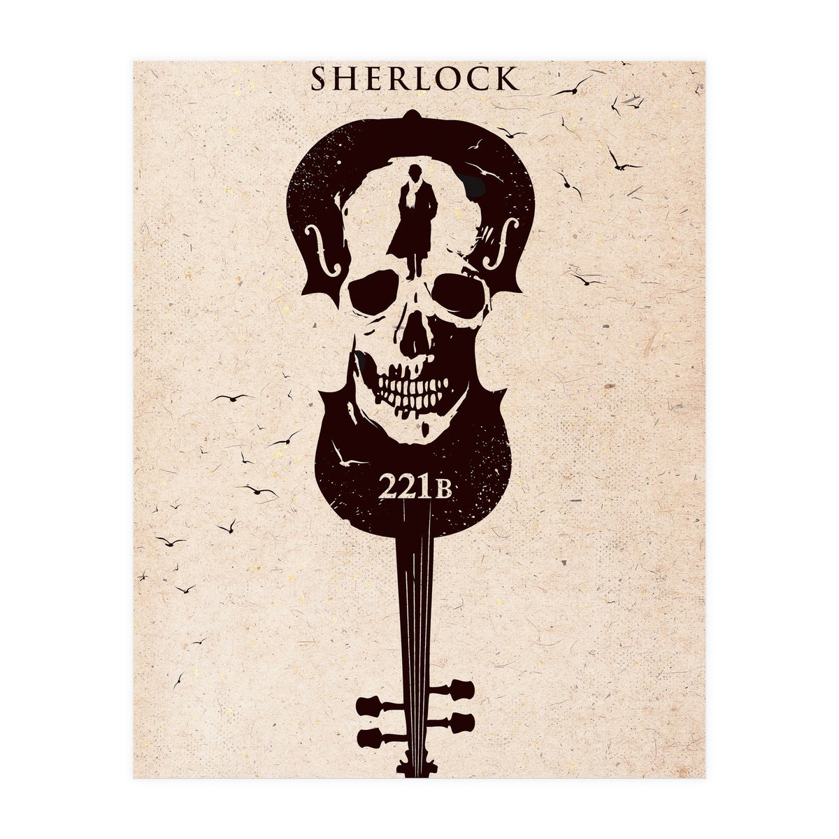 Sherlock movie poster (Print Only)