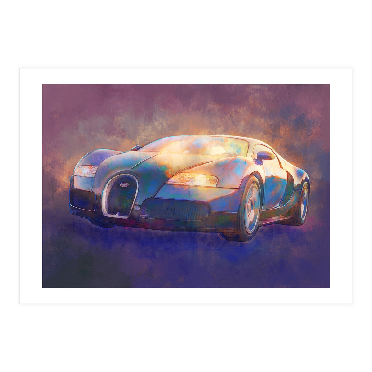 Bugatti Veyron EB 16.4 (Print Only)