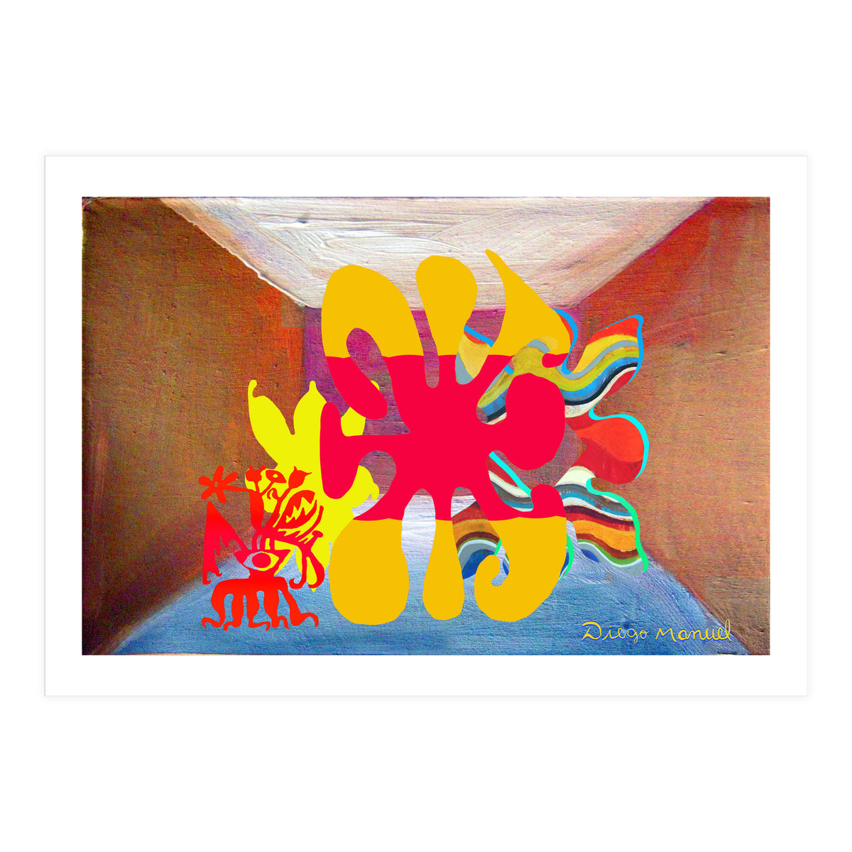 Pop Abstract Escena 2023 5 (Print Only)