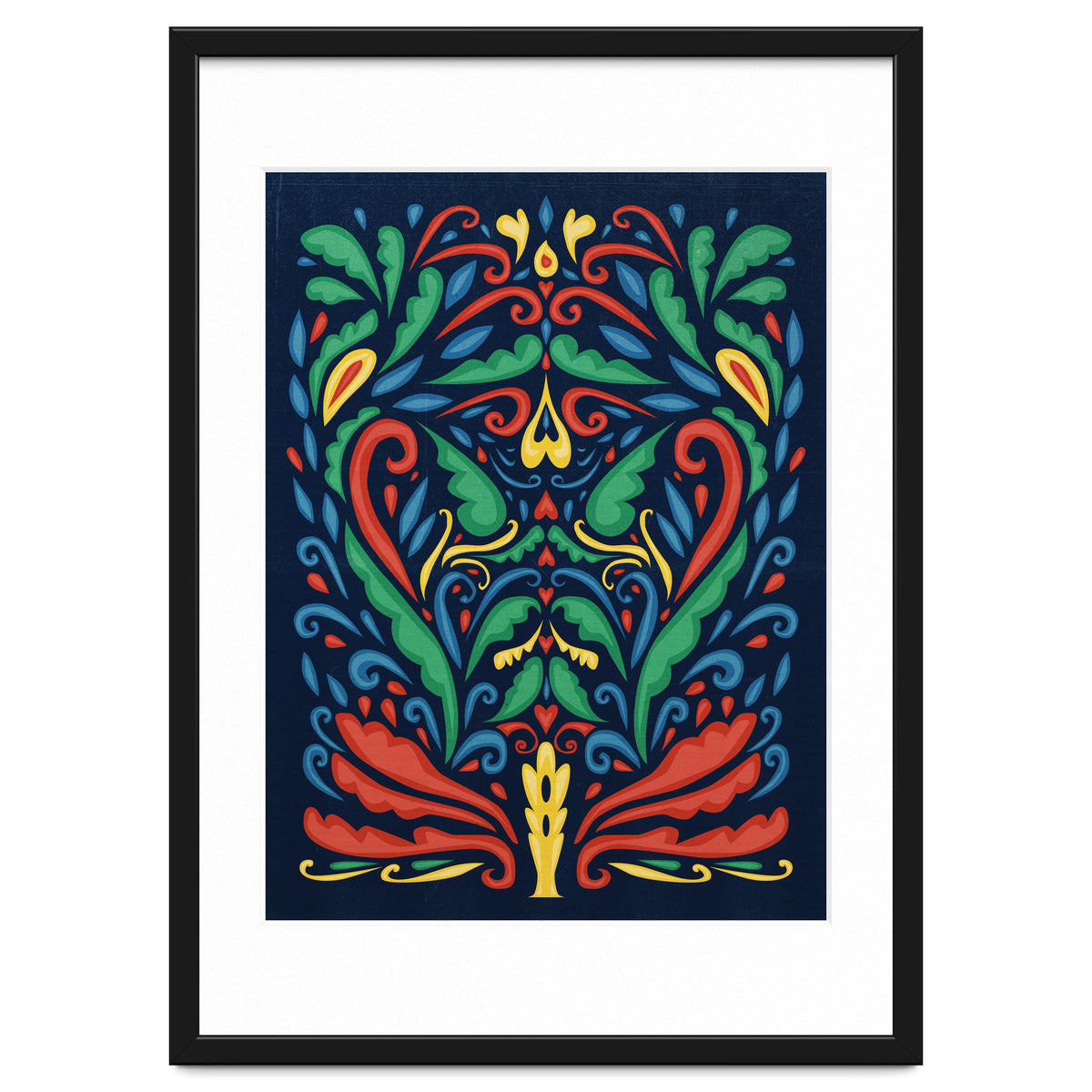 Art Nouveau Folk Art Style