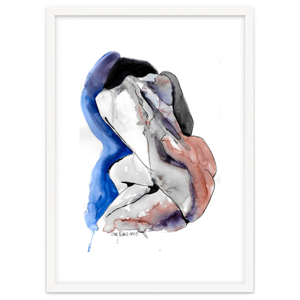 Untitled #2 - Nude with her back to the viewer