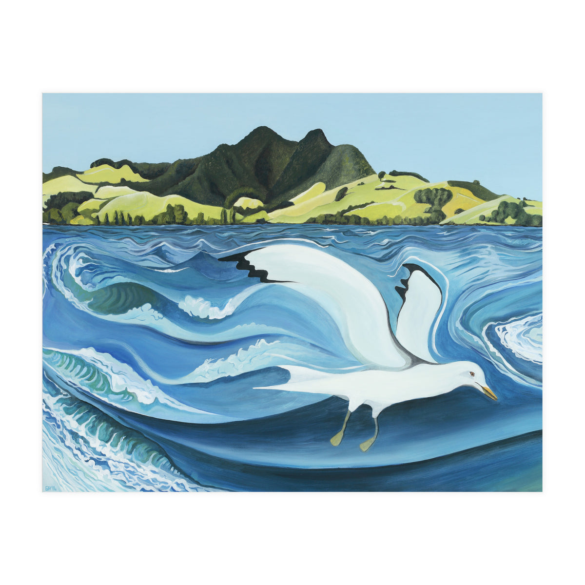 Simpsons Beach (Print Only)