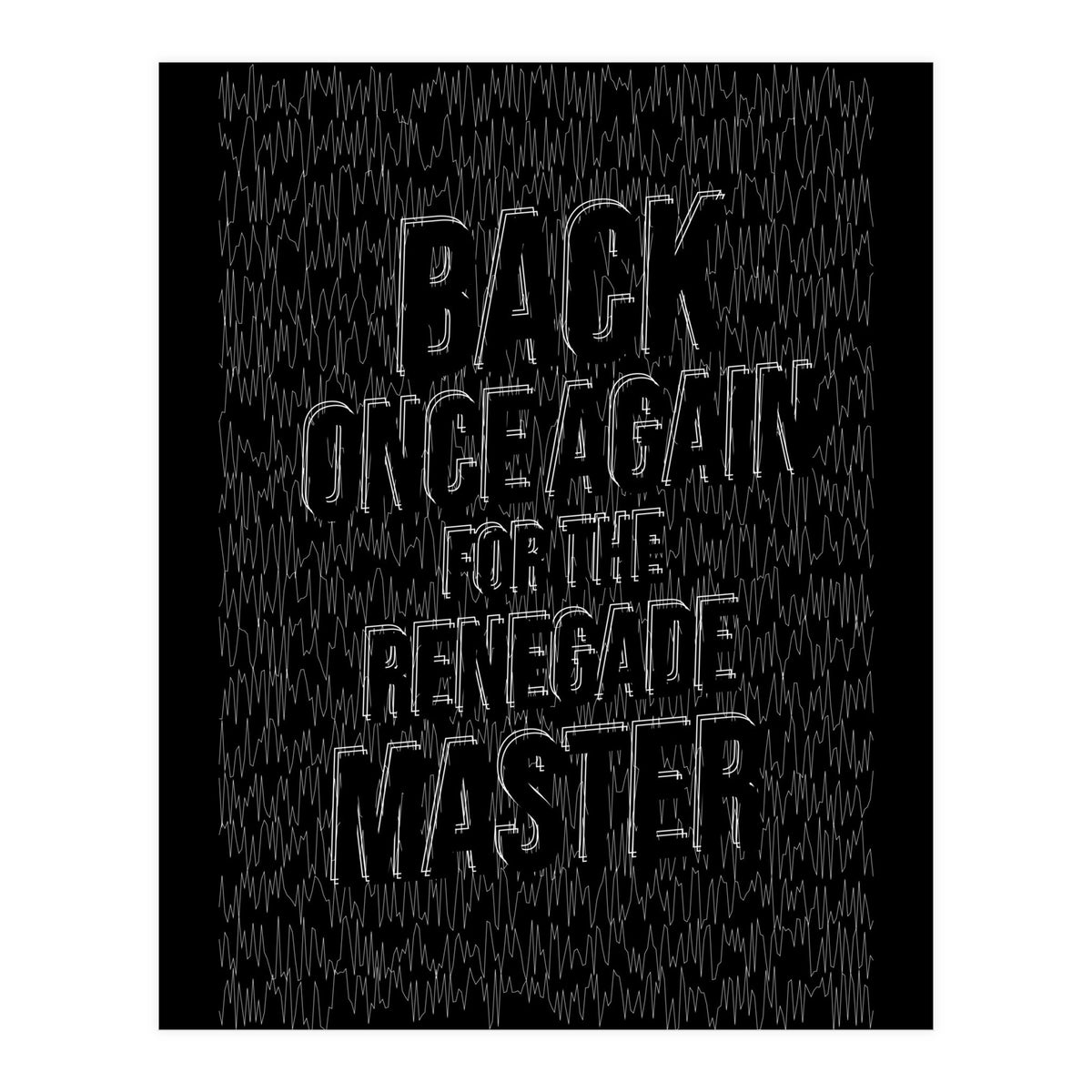 Renegade Master (Print Only)