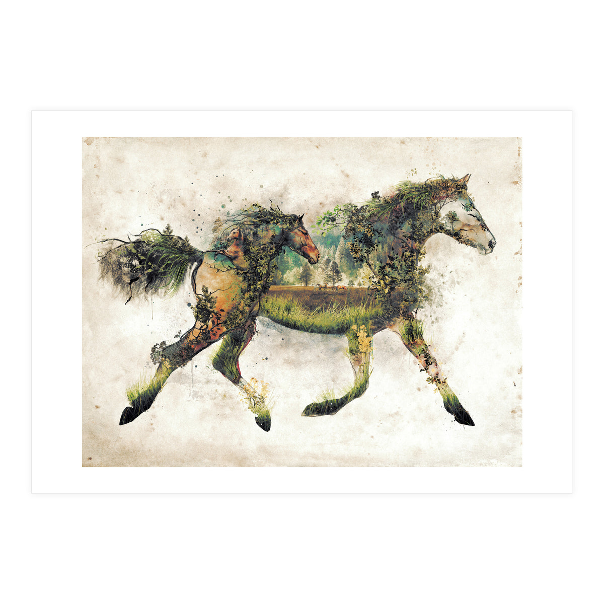 The Horse Surrealism (Print Only)