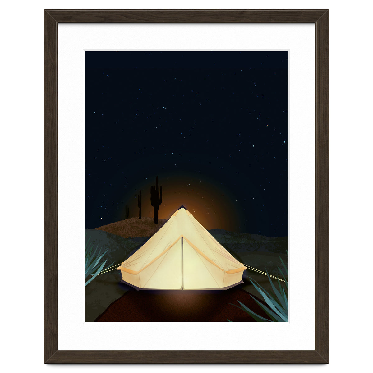 Tent at Night