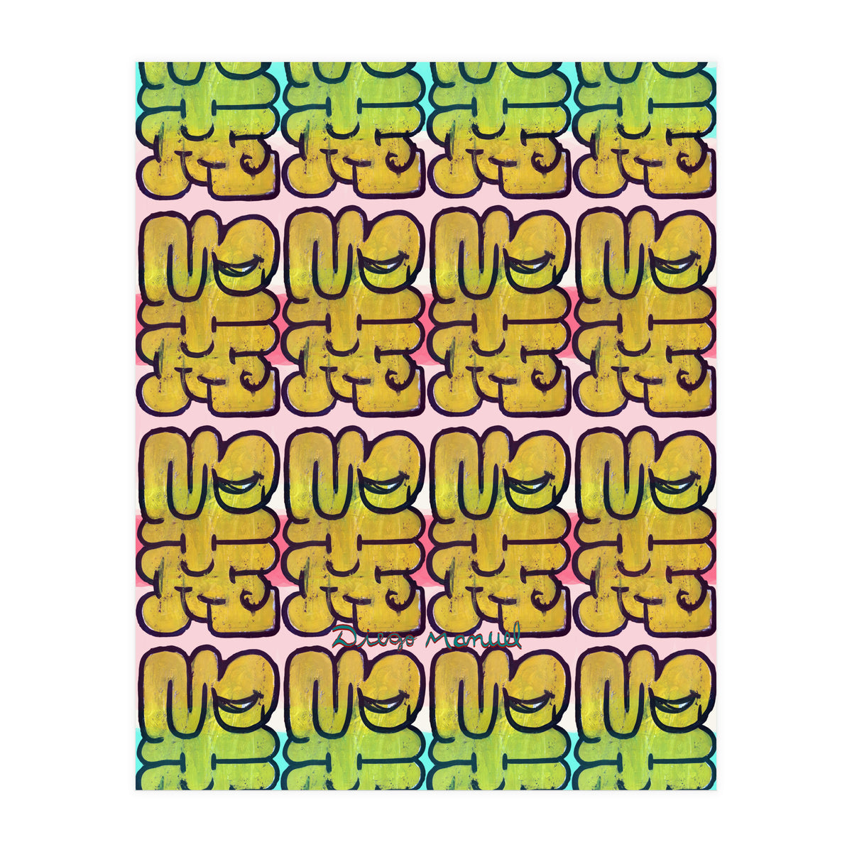 Graffitis 2021 Tapiz 95 (Print Only)