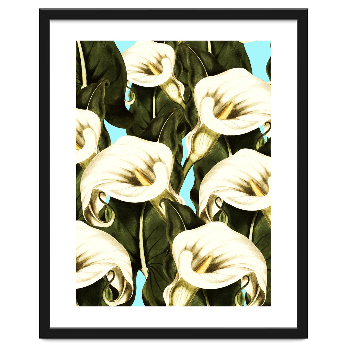 Pattern floral Ethiopian-Calla