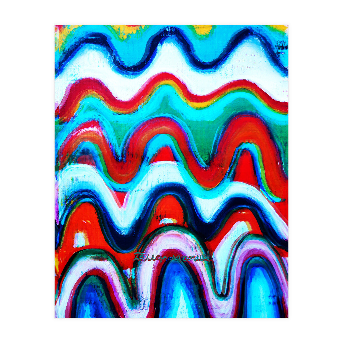Pop Abstract A 88 (Print Only)