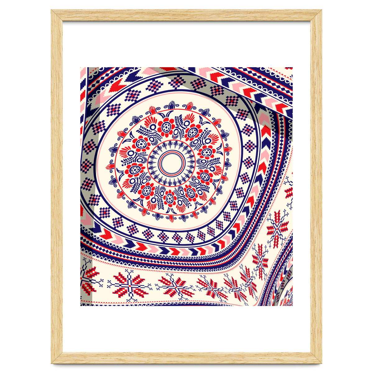 Romanian embroidery background 22