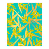 Gold & Teal Florals (Print Only) thumbnail