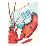 Lobster Drinking Mouthwash (Print Only) thumbnail