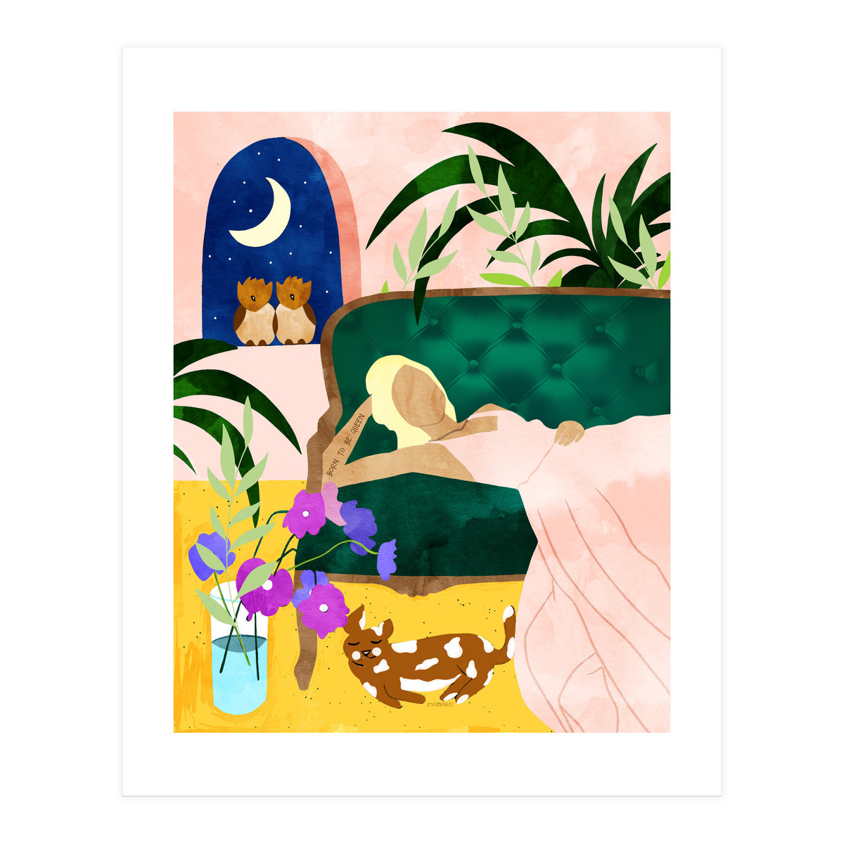 Born To Be Queen (Print Only)