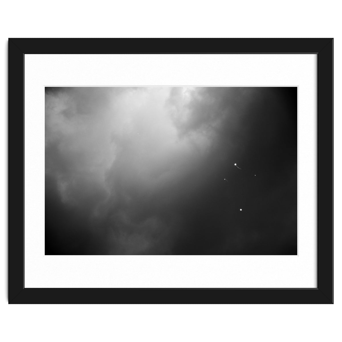 Four balloons and another one