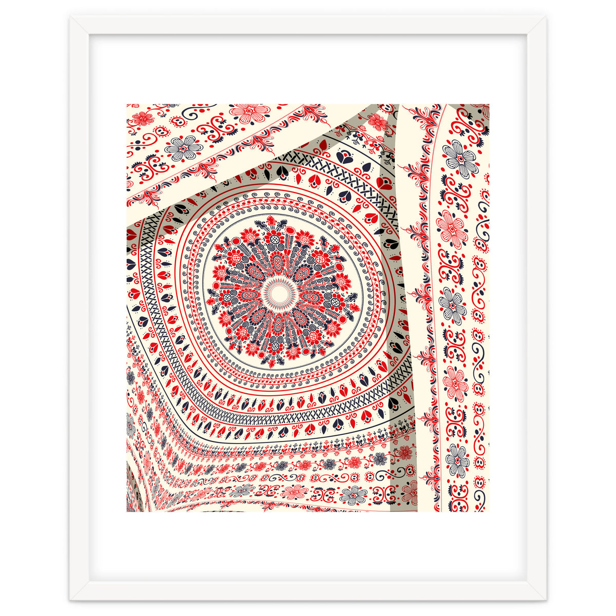 Romanian embroidery background 33