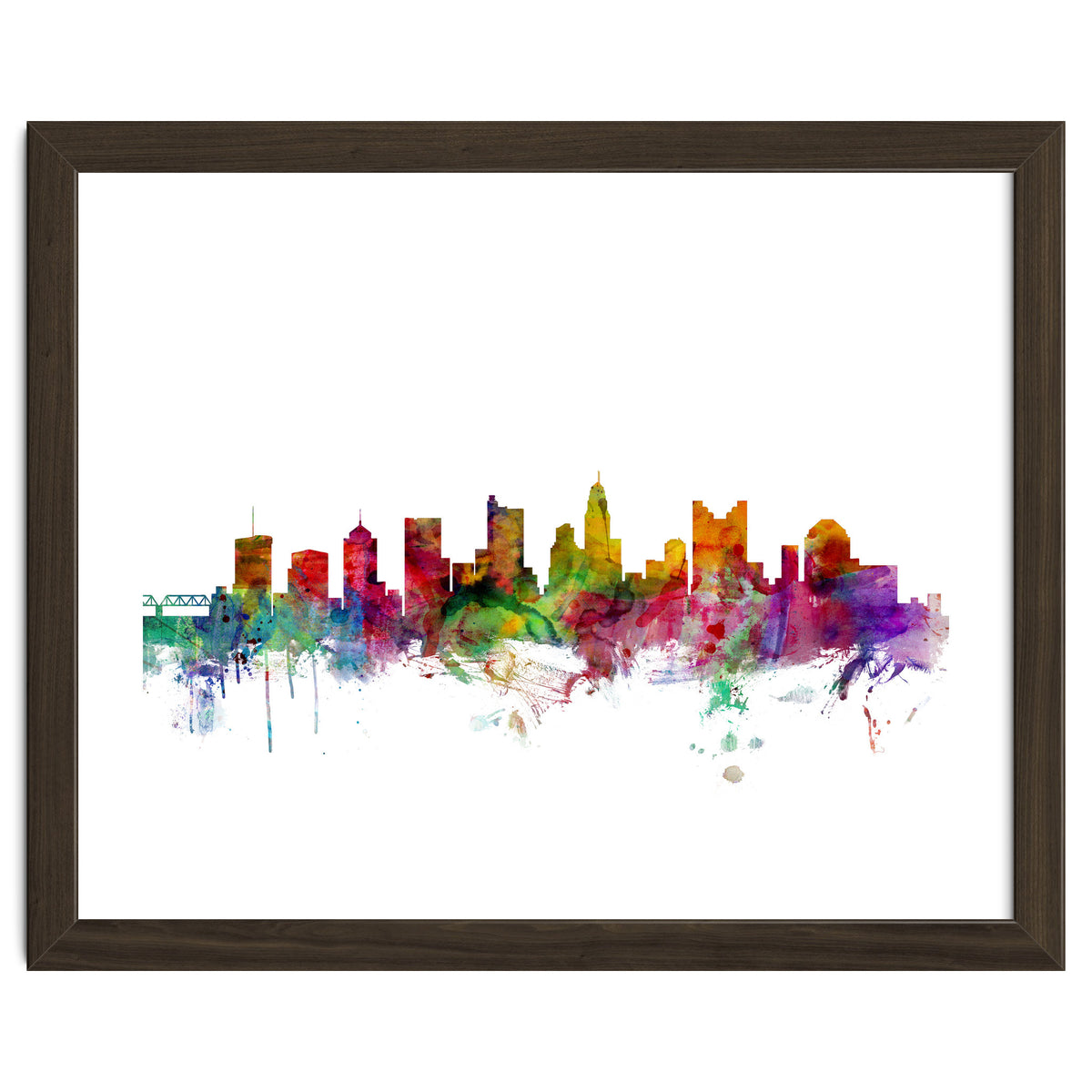 Columbus Ohio Skyline