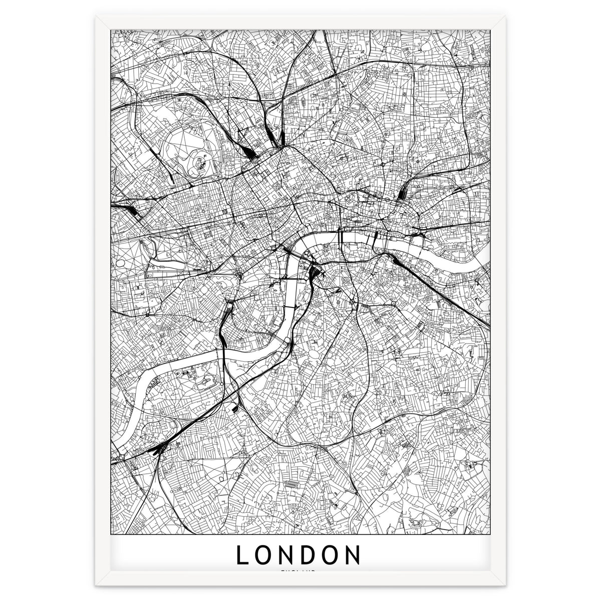 London White Map