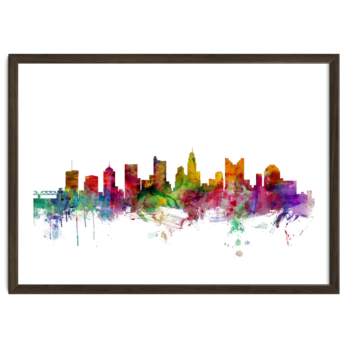 Columbus Ohio Skyline