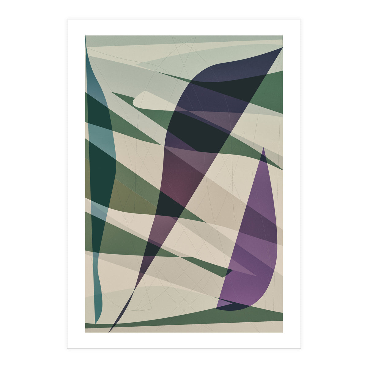 Abstract Composition No. 4 (Print Only)