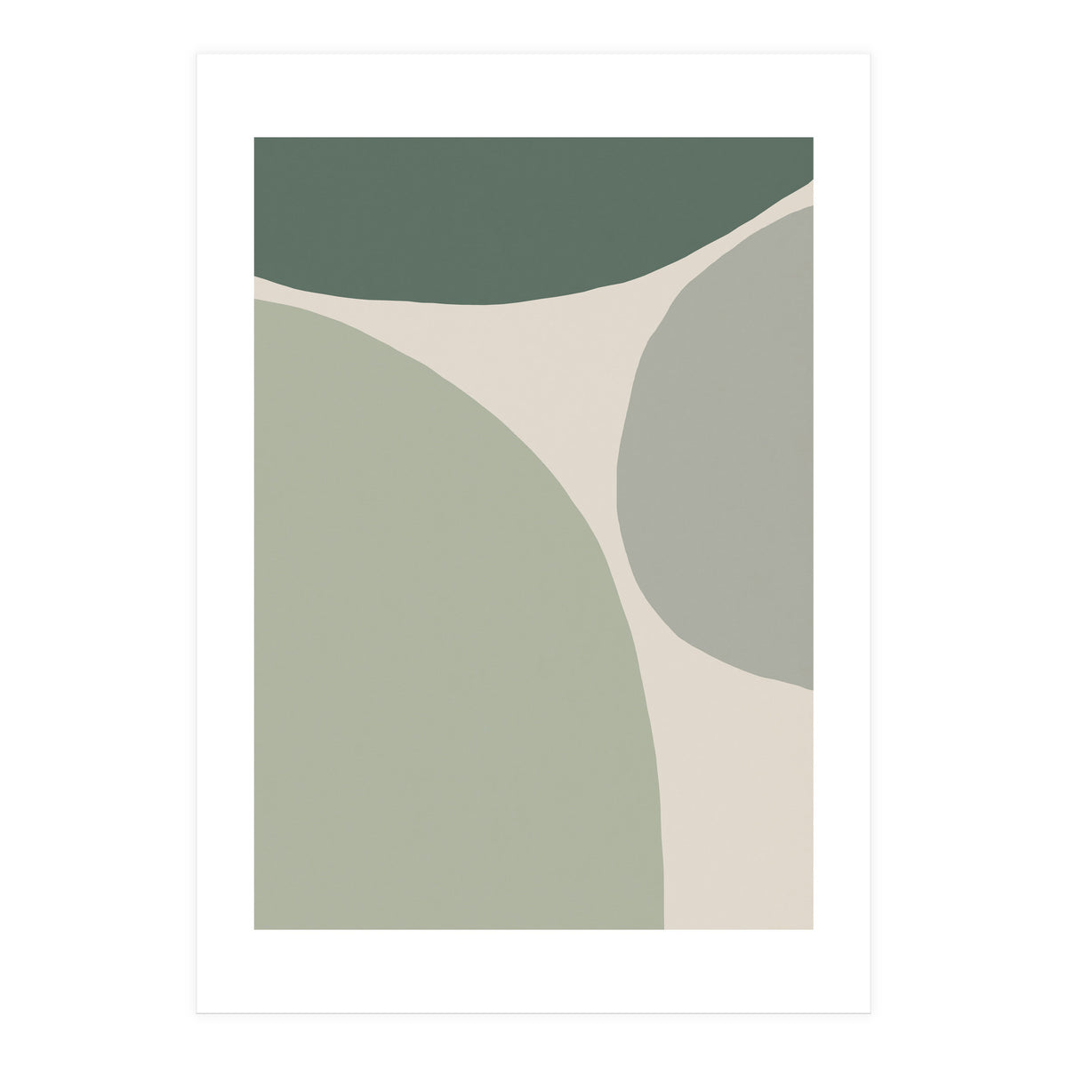 Mint Abstract (Print Only)