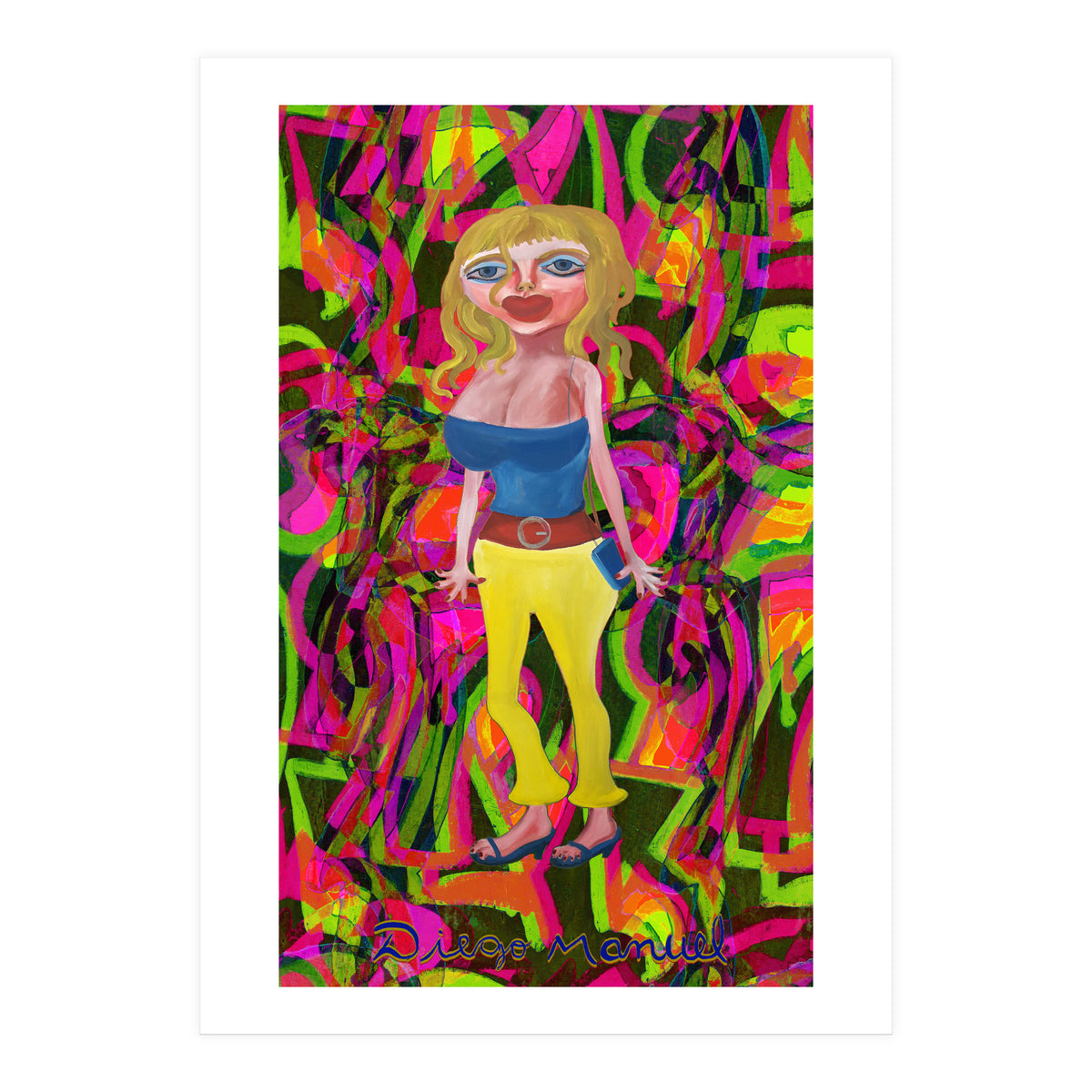 Chica Fashion B (Print Only)