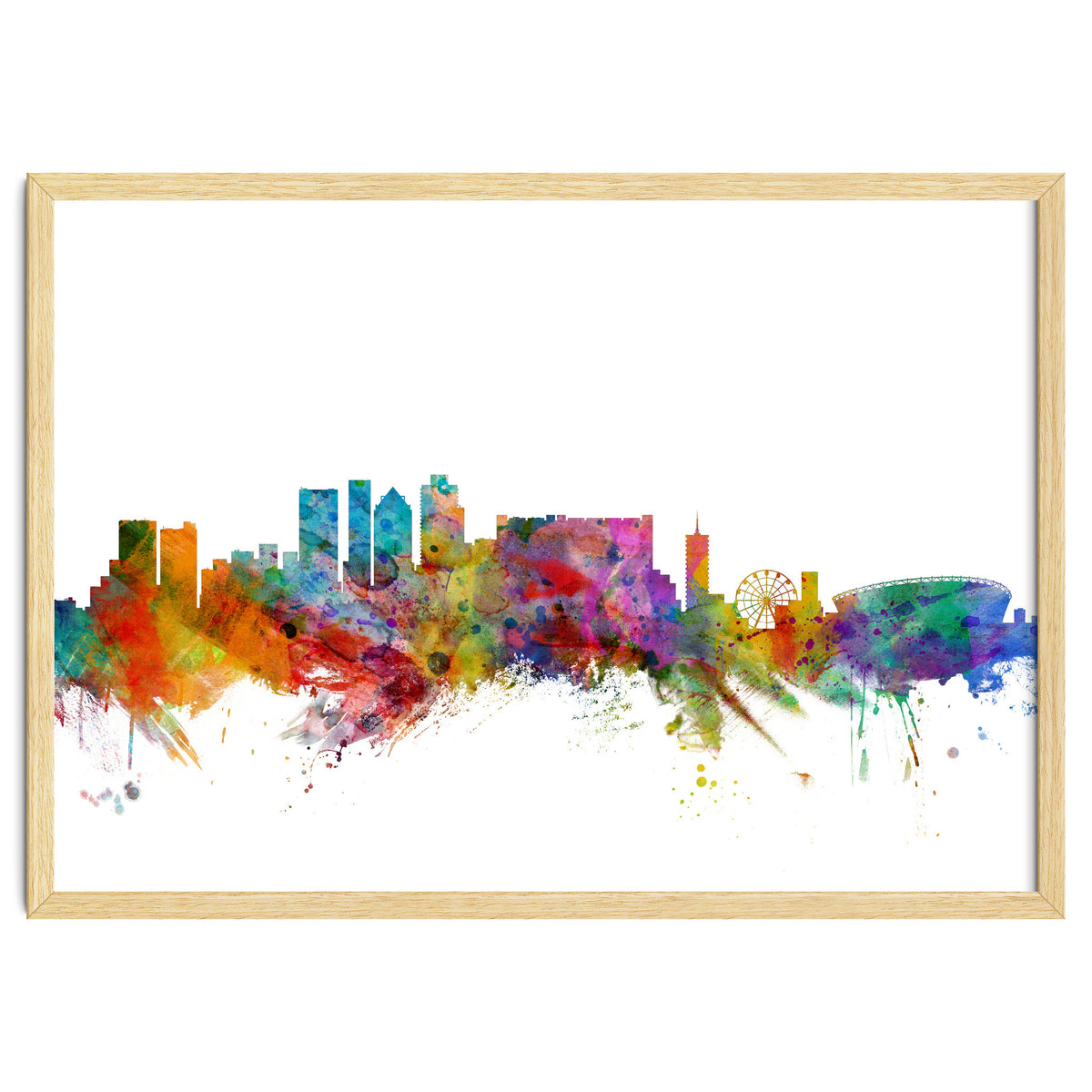 Cape Town South Africa Skyline