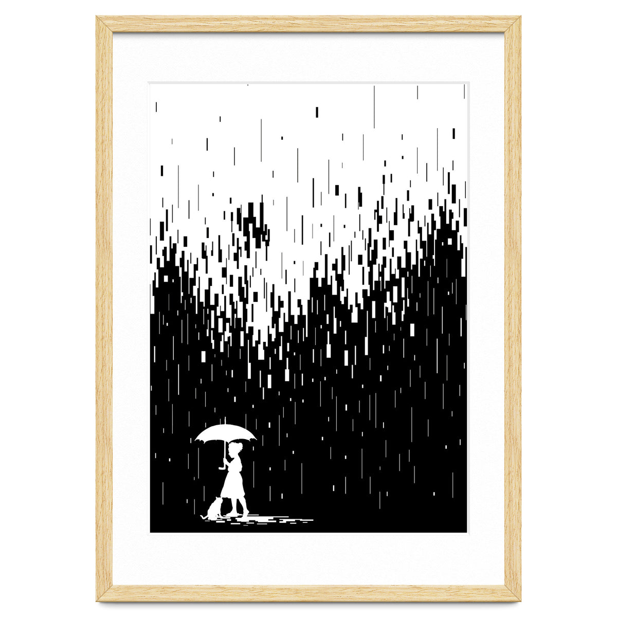Pixel Rain