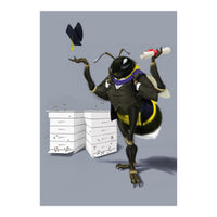 To Be Or Not Too Bee Colour (Print Only)