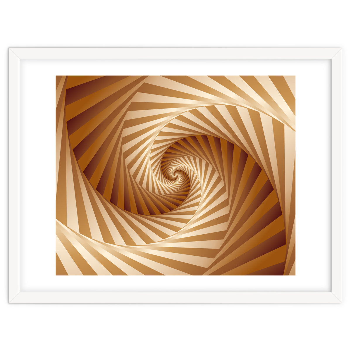 3D Effect Spiral Pattern