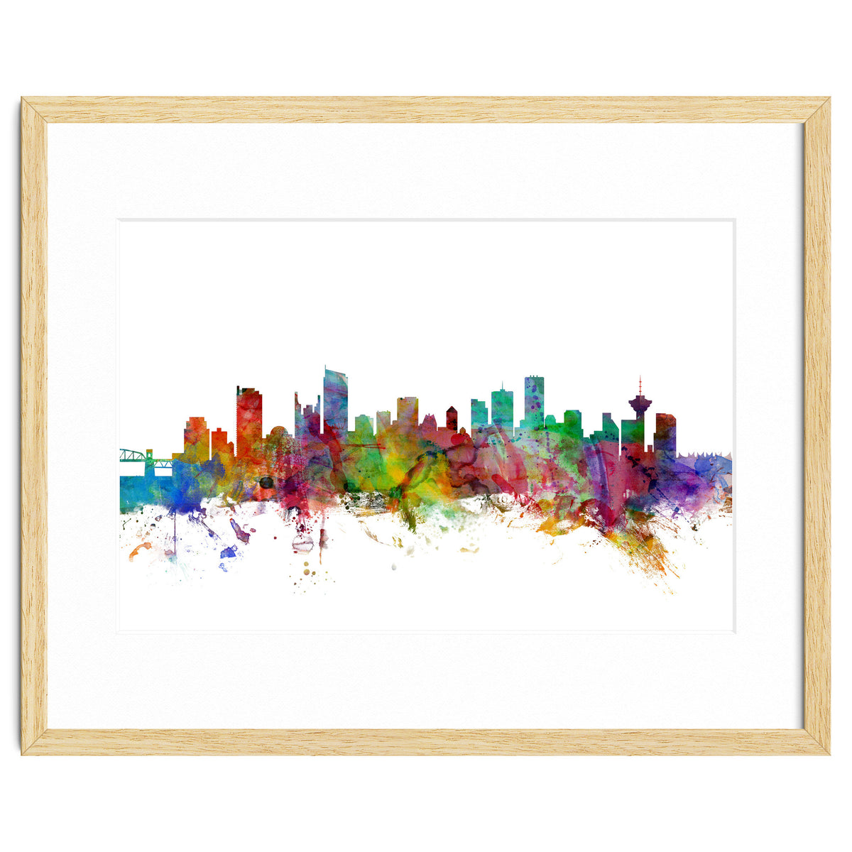 Vancouver Canada Skyline