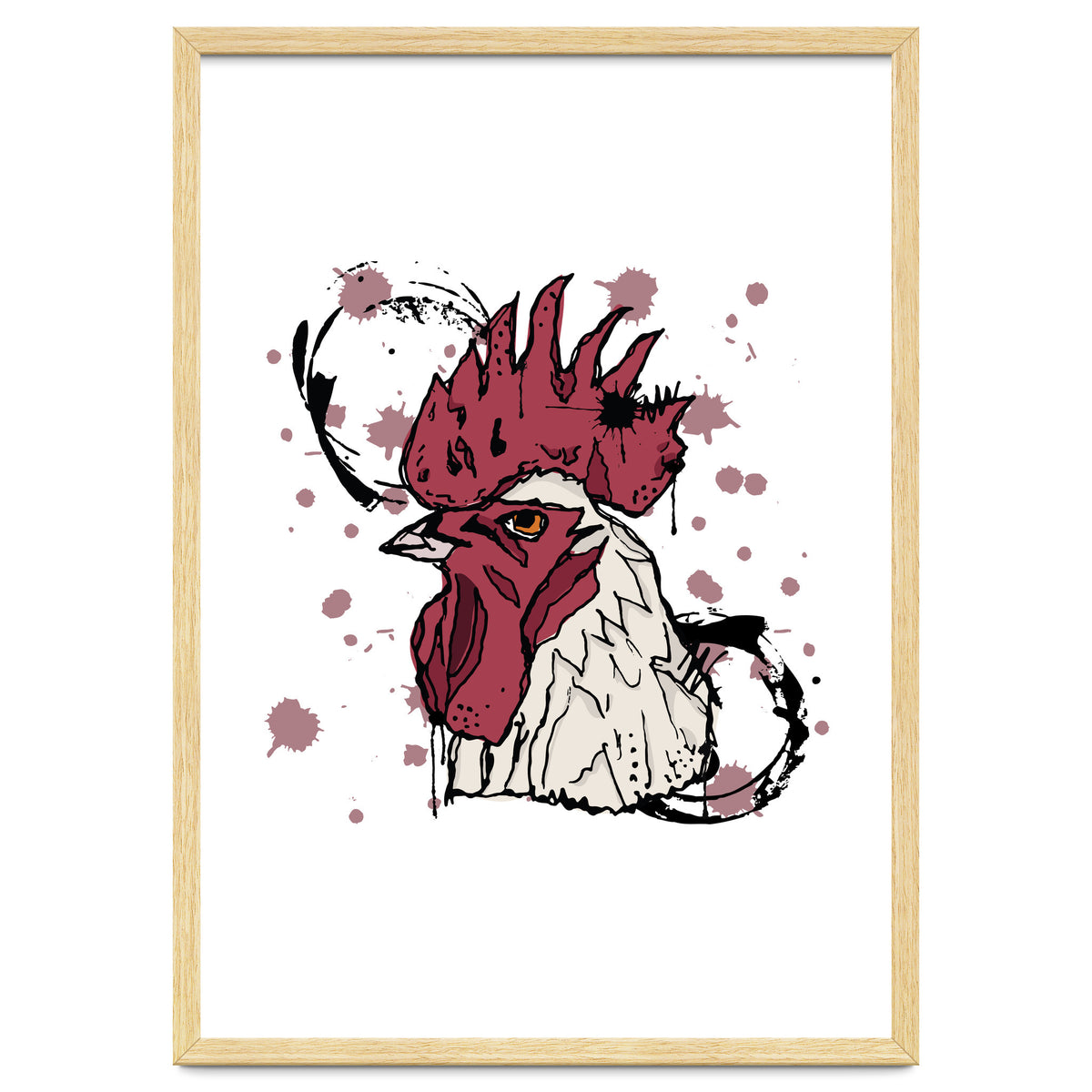 Rooster Sketch