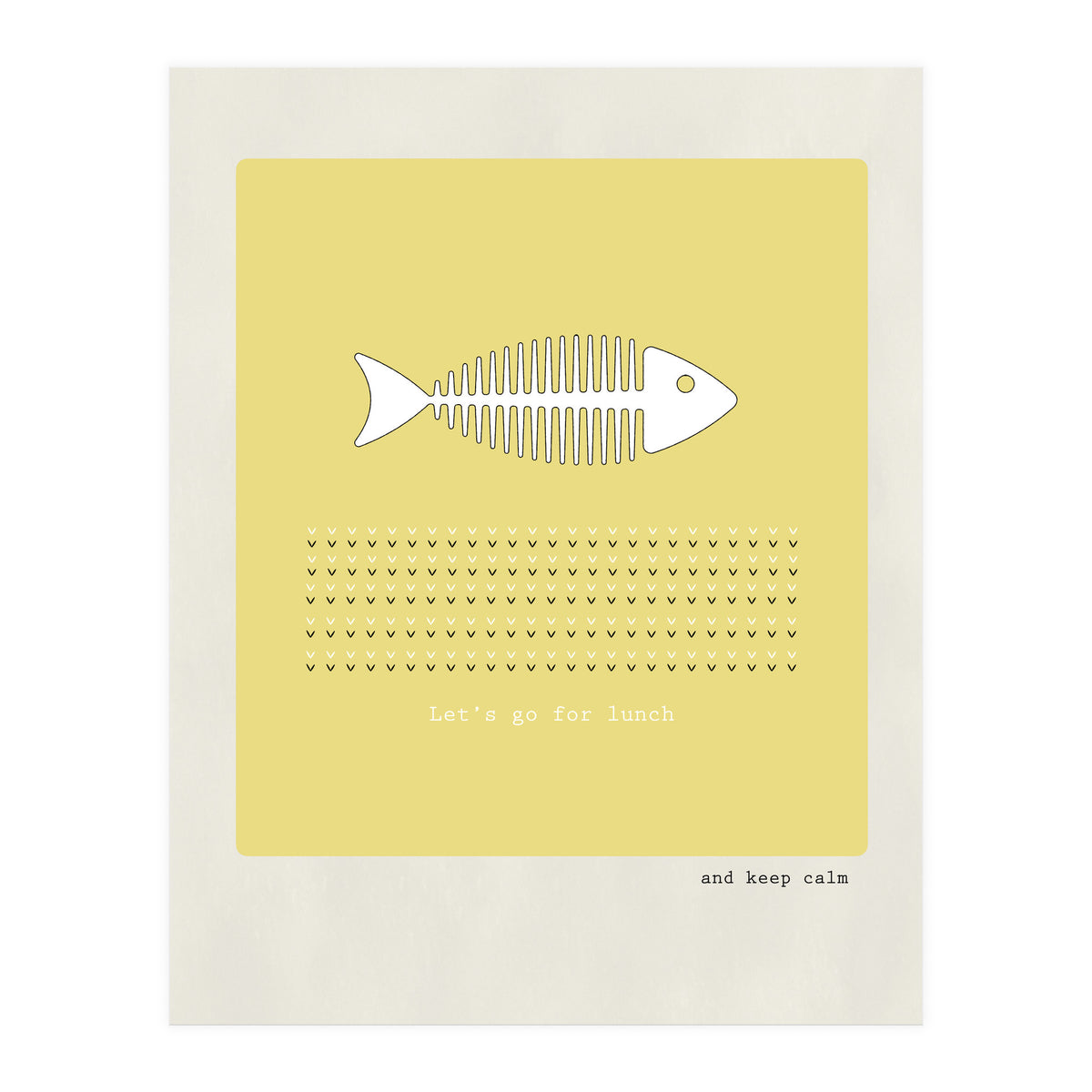 Let's go for Lunch (Print Only)