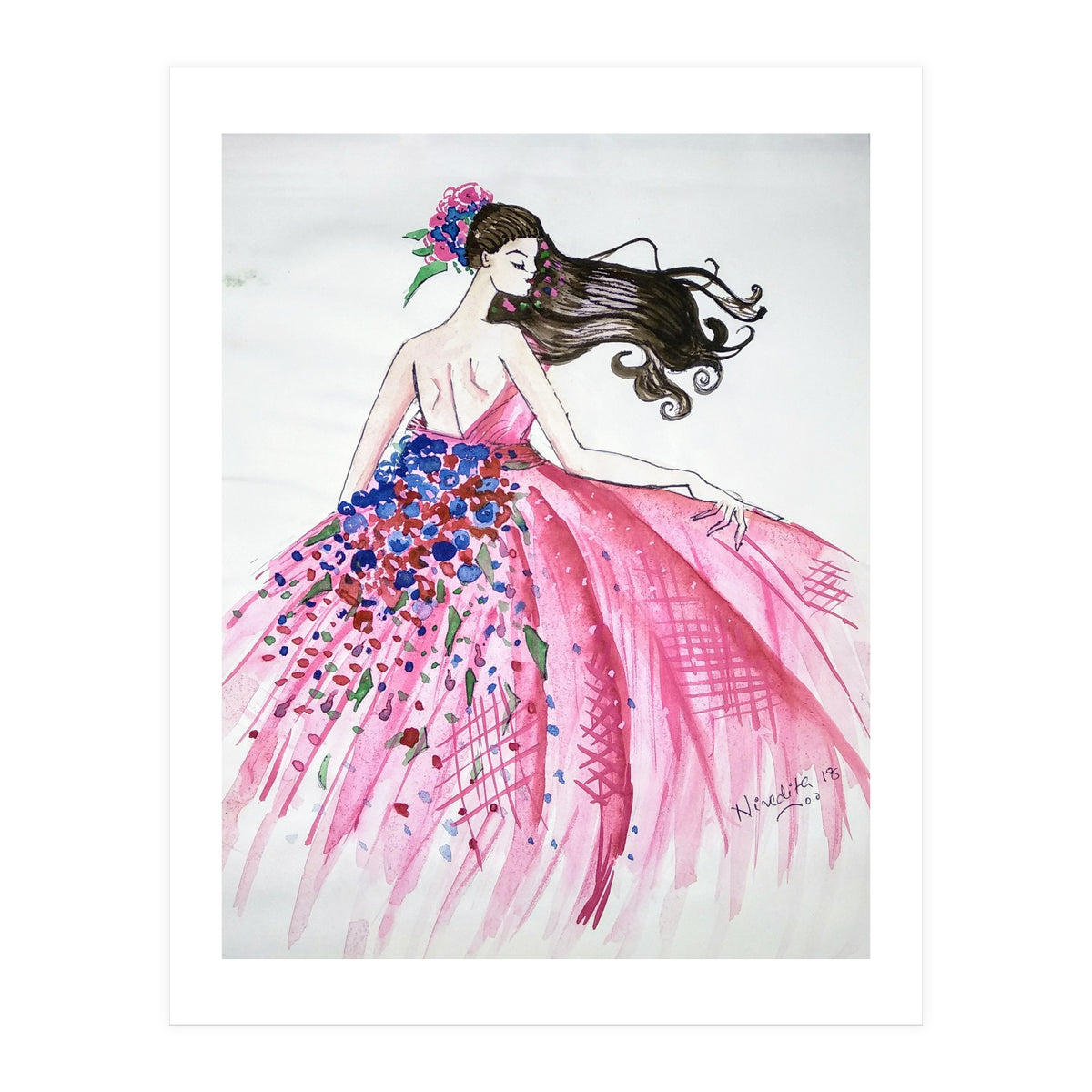 Beautiful girl (Print Only)