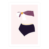 Bikini Aubergine (Print Only) thumbnail