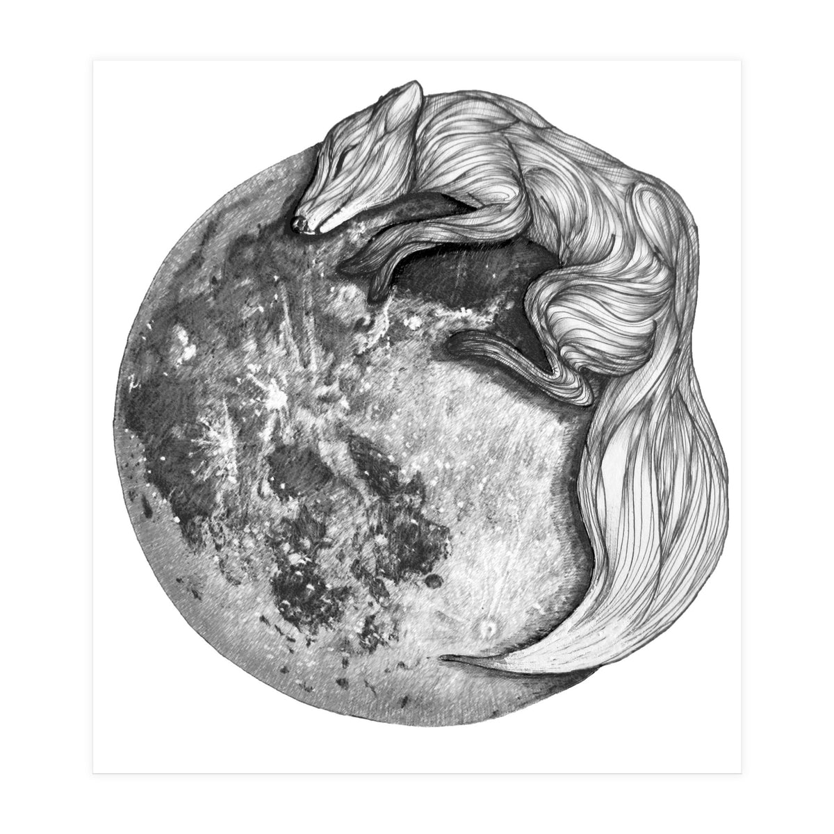 Moon Fox (Print Only)